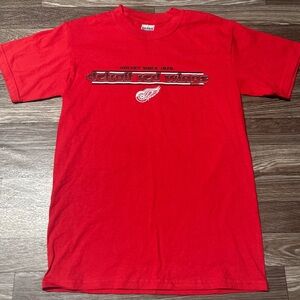 Gildan Red Detroit Red Wings Short Sleeve Tee